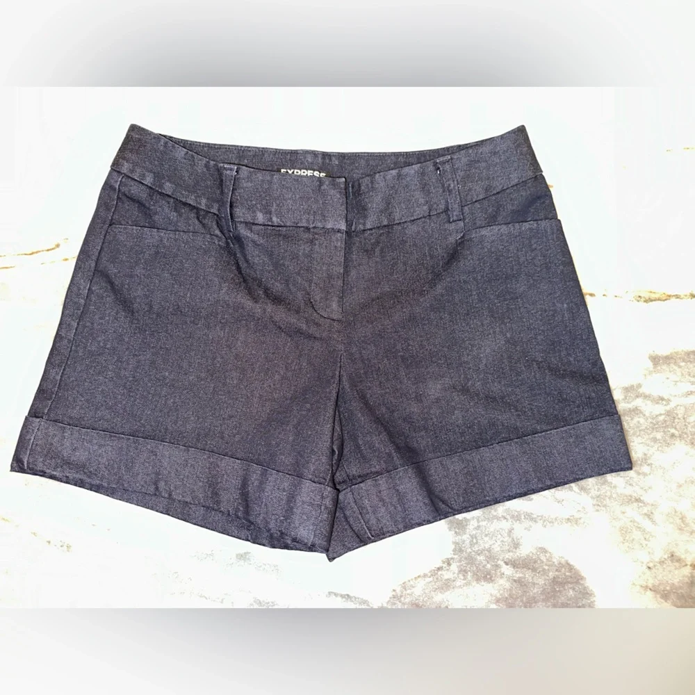 EUC Express Size 0R‎ Dark Denim Trouser Women's Shorts